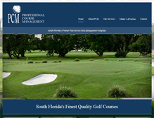 Tablet Screenshot of pcmgolf.com